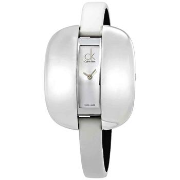 手表女ck, Calvin Klein | Treasure White Dial Ladies Watch K2E23126商品图片 1.9折