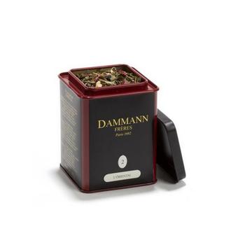 商品Dammann Freres L'Oriental Green Loose Leaf Tea in Tin (Pack of 3)图片
