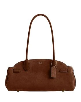 Coach | 蔻驰 Empire34号手袋 单肩包 Suede Carryall,商家Bloomingdale's,价格¥2687
