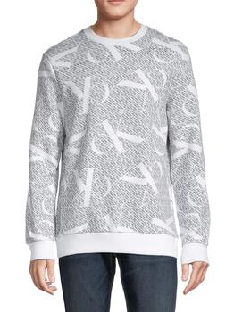 ck卫衣多少钱, Calvin Klein | Logo-Print Pullover商品图片 5.7折
