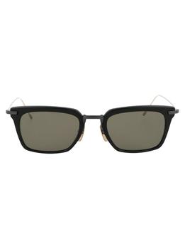 thom browne眼镜, Thom Browne | Thom Browne Eyewear Wayfarer Rectangular Frame Sunglasses商品图片 7.6折