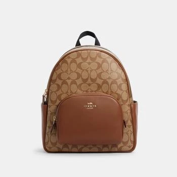Coach | Coach Outlet Court Backpack In Signature Canvas 3.8折, 独家减免邮费