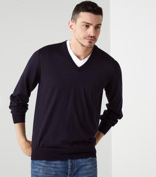 推荐Cashmere-Silk V-Neck Sweater商品
