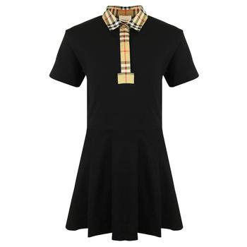 推荐Black Vintage Check Trim Sigrid Dress商品