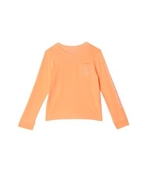 Vineyard Vines价格, Vineyard Vines | Long Sleeve Three-Tone (Toddler/Little Kids/Big Kids)商品图片 5.3折