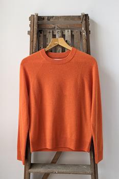 boston, SAMSØE SAMSØE | Boston Orange Cashmere Knit商品图片 