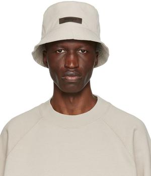 Essentials | Gray Cotton Bucket Hat商品图片,独家减免邮费