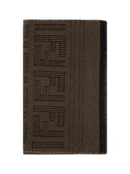 Fendi | Brown Wool And Silk Scarf 8.1折