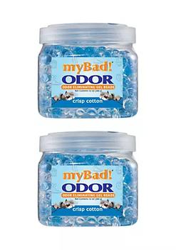 商品Odor Eliminator Gel Beads 12 oz - Crisp Cotton (2 PACK) Air Freshener - Eliminates Odors in Bathroom, Pet Area, Closets,商家Belk,价格¥139图片