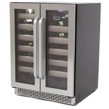 商品Whynter 40 Bottle Stainless Steel Door Dual Zone Built-in Wine Refrigerator,商家Verishop,价格¥9701图片