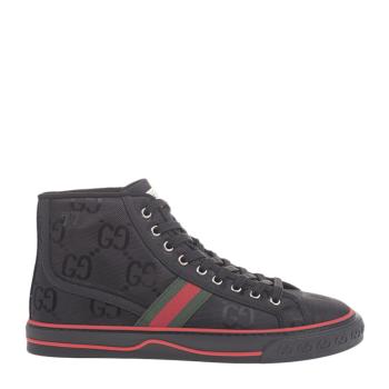 商品Gucci | GUCCI 男士黑色高帮运动鞋 628717-H9H80-1074,商家Beyond Chinalux,价格¥6599图片