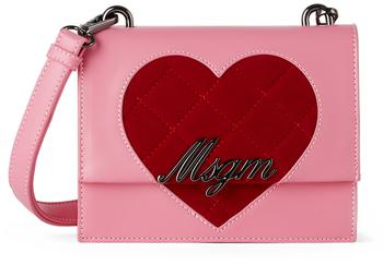 推荐Kids Pink Quilted Heart Shoulder Bag商品