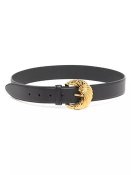 ETRO | Paisley Lavorato Leather Belt,商家Saks Fifth Avenue,价格¥5176