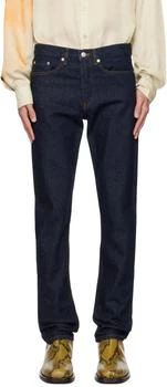 Dries Van Noten | Indigo Five-Pocket Jeans,商家Ssense US,价格¥2062
