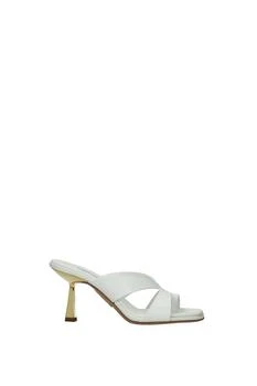 Aquazzura | Sandals Leather White 4.5折