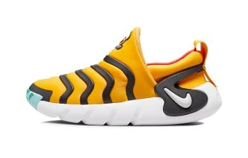 NIKE | [预售3天]Dynamo GO SE 毛毛虫 防踢耐磨 低帮 运动休闲鞋 黄黑色 中小童,商家AMRAP,价格¥391