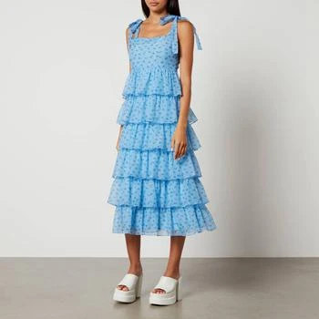 Sister Jane | Sister Jane Dream Esme Taffeta Tiered Ruffle Dress 6折, 独家减免邮费