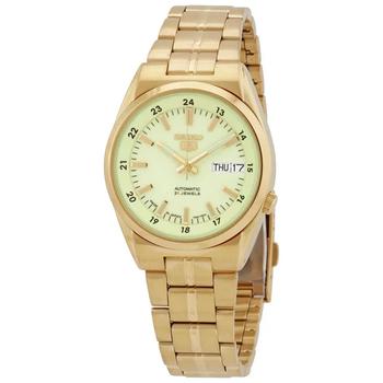 精工鸡尾酒, Seiko | Seiko Seiko 5 Automatic Champagne Dial Men's Watch SNK578J1商品图片 额外9.5折, 额外九五折