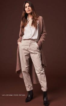 Tandem | Friday Velvet Trousers in Oyster商品图片,