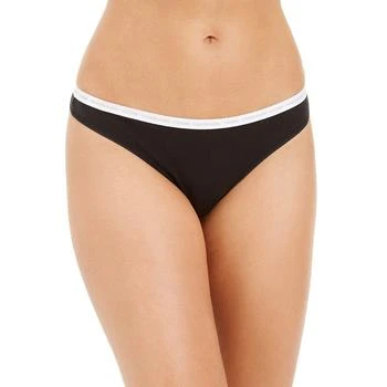 Calvin Klein | CK One Cotton Singles Thong Underwear QD3783,商家Macy's,价格¥46