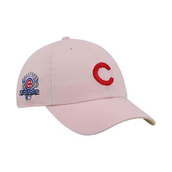 时尚mlb羽绒服男装, 47 Brand | Men's '47 Pink Chicago Cubs 1990 Mlb All-Star Game Double Under Clean Up Adjustable Hat商品图片 