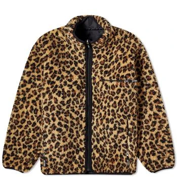 推荐Wacko Maria Reversible Leopard Fleece Jacket商品