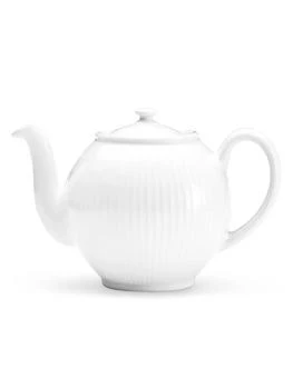 Pillivuyt | Plisse Porcelain Large Teapot,商家Saks Fifth Avenue,价格¥961