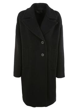 PINKO | Pinko Womens Black Other Materials Coat商品图片,8折