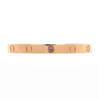 [二手商品] Cartier | Love Cuff Bracelet 18K Rose Gold with Pink Sapphire,商家Premium Outlets,价格¥34526