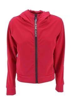 推荐Save The Duck Cabernet Red Alpha Hooded Sweatshirt, Brand Size 0 (X-Small)商品