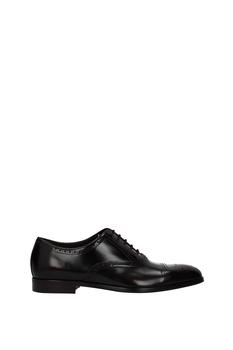 Prada | Lace up and Monkstrap Leather Brown商品图片,6.5折