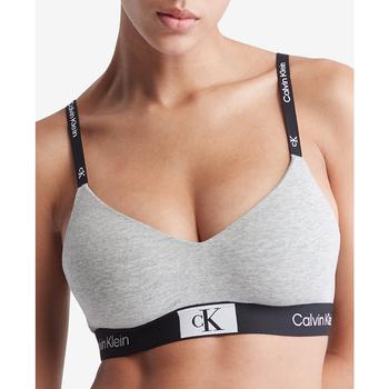 商品Calvin Klein | Women's 1996 Lightly Lined Bralette QF7218,商家Macy's,价格¥326图片