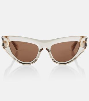 Bottega Veneta | Cat-eye sunglasses商品图片,