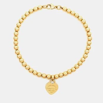 [二手商品] Tiffany & Co. | Tiffany & Co. Return To Tiffany 18K  Gold Beaded Bracelet,商家Premium Outlets,价格¥27546