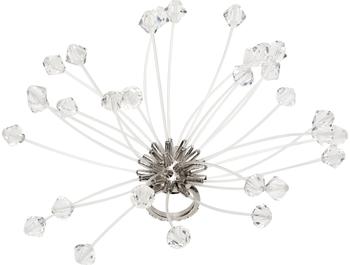 商品HUGO KREIT | Silver Crystal Ball Ring,商家SSENSE,价格¥2277图片