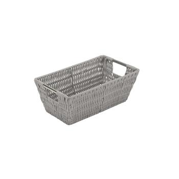 商品Simplify | Small Shelf Storage Rattan Tote Basket,商家Macy's,价格¥208图片