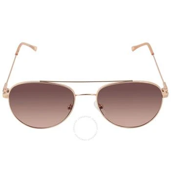 Calvin Klein | Brown Pilot Ladies Sunglasses CK20120S 780 55 2.4折, 满$200减$10, 满减