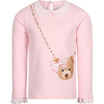Balloon Chic | Teddy shoulder bag print long sleeved shirt in pink商品图片,5折×额外8.5折, 满$350减$150, 满减, 额外八五折