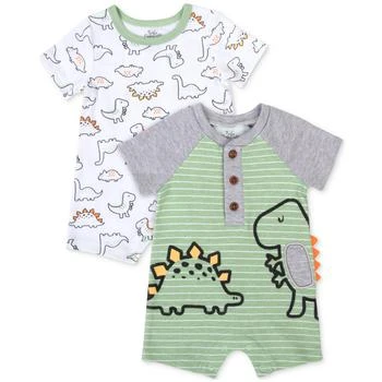 Baby Essentials | Baby Boys Dinosaur Rompers, 2 Pack,商家Macy's,价格¥179