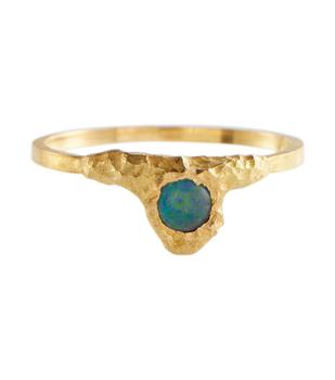 商品ELHANATI | 18kt gold ring with opal,商家MyTheresa,价格¥6033图片