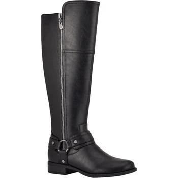 推荐GBG Los Angeles Womens Harlea Faux Leather Harness Knee-High Boots商品