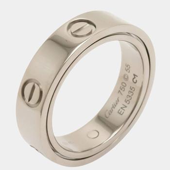 美国卡地亚戒指, [二手商品] Cartier | Cartier Astro Love 18K White Gold Ring EU 55商品图片 