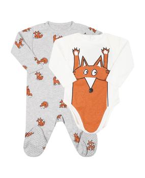 推荐Multicolor Set For Baby Boy With Foxes商品