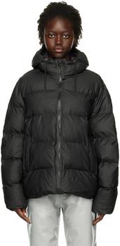 RAINS | Black Puffer Down Jacket商品图片,独家减免邮费