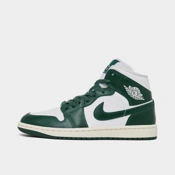 Jordan | Women's Air Jordan Retro 1 Mid Casual Shoes,商家Finish Line,价格¥703