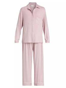 Pour Les Femmes | Long-Sleeve Pajama Set,商家Saks Fifth Avenue,价格¥2393