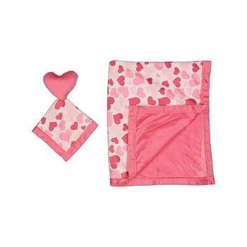 Jesse & Lulu | Jesse Lulu Baby Girls 2-Piece Blanket and Toy Security Blanket Set,商家Macy's,价格¥172