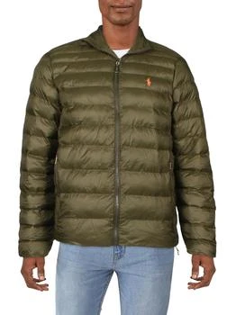 推荐Mens Quilted Logo Puffer Jacket商品