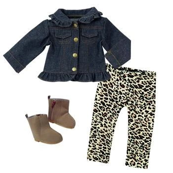 Teamson | Sophia’s Jean Jacket, Leggings, and Boots Set for 18" Dolls,商家Premium Outlets,价格¥222