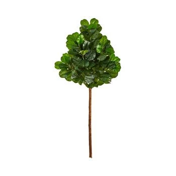 NEARLY NATURAL | 78" Artificial Fiddle Leaf Tree No Pot,商家Macy's,价格¥824